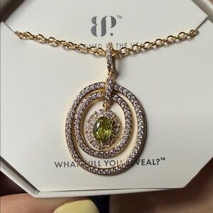 BP August 2025 Necklace - Glistening Garden Echoes